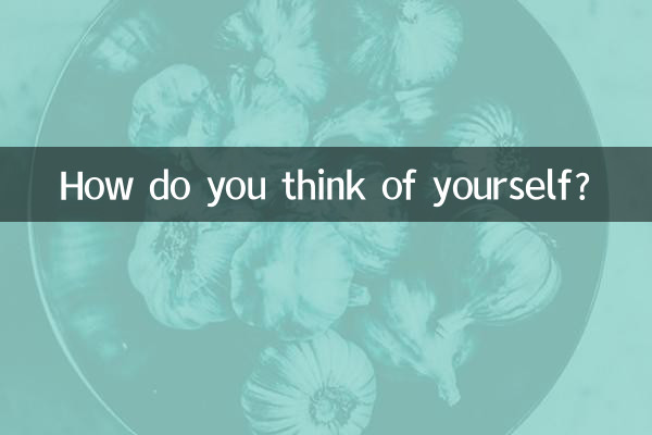 How do you think of yourself?