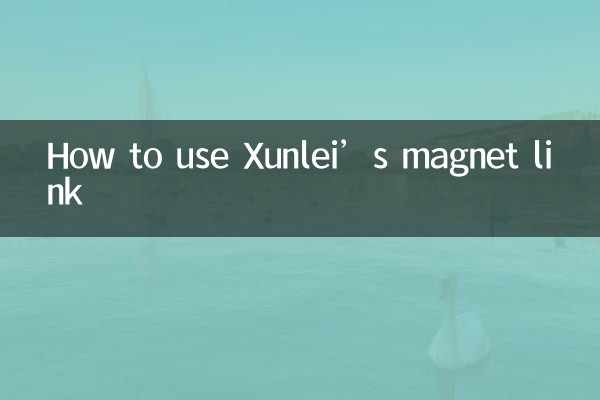 How to use Thunder’s magnet link