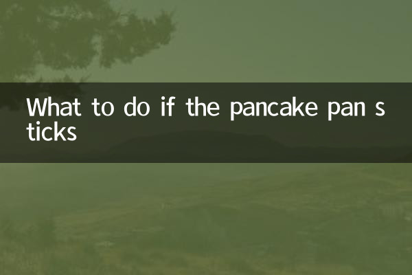 Cosa fare se la padella per pancake si attacca