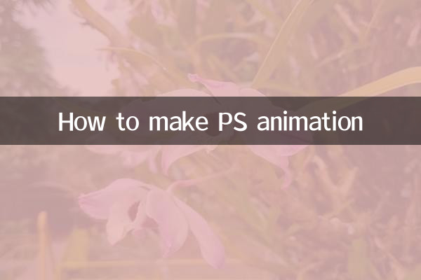 How to make PS animation