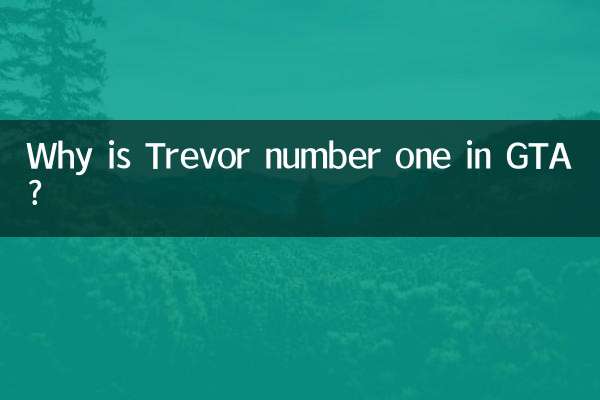 ¿Por qué Trevor es el número uno en GTA?