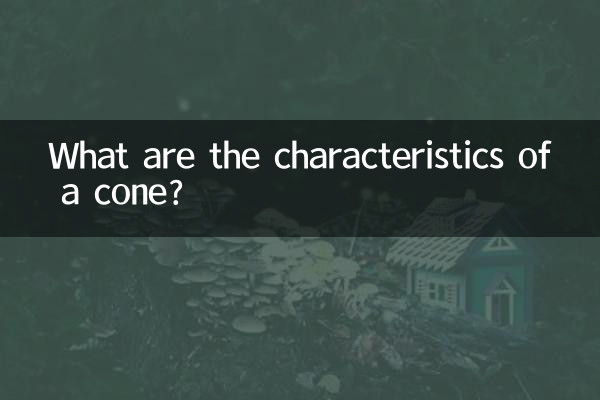 Quelles sont les caractéristiques d’un cône ?