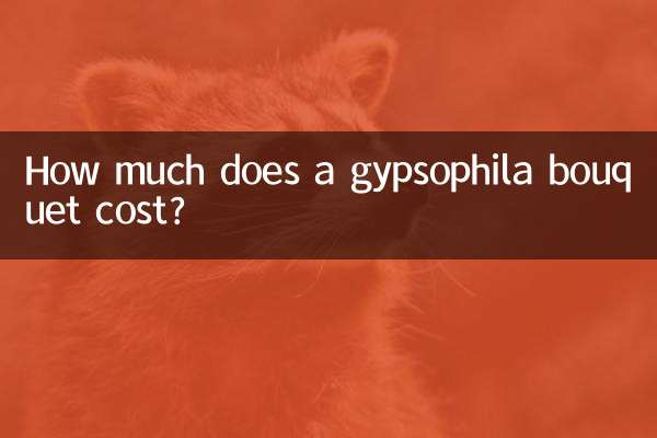 满天星花束多少钱