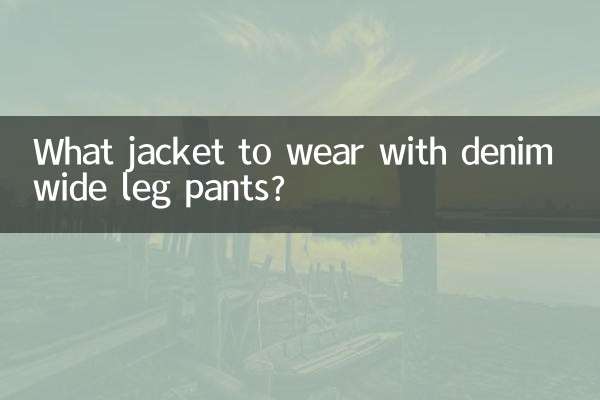 Que jaqueta usar com calças jeans largas?