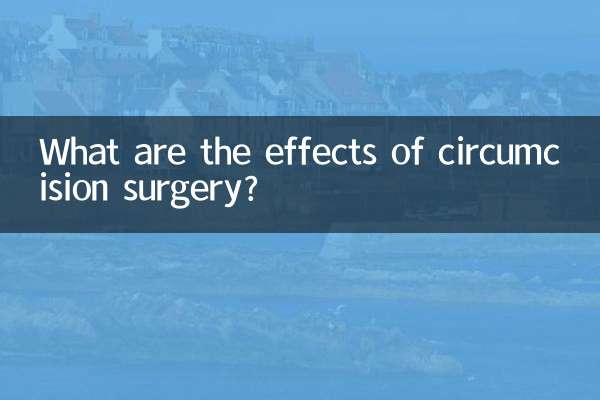 Welche Auswirkungen hat eine Beschneidungsoperation?