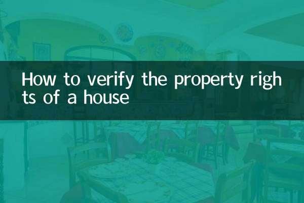 Comment vérifier les droits de propriété d'une maison
