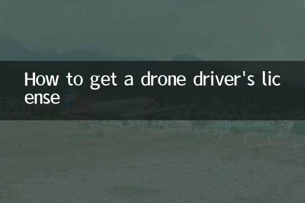 How to get a drone driver's license