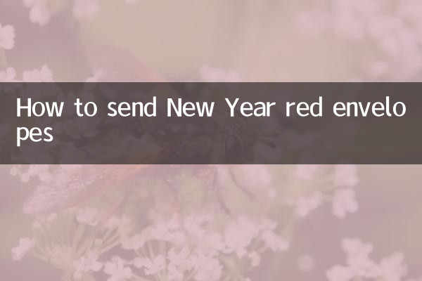 Comment envoyer des enveloppes rouges du Nouvel An