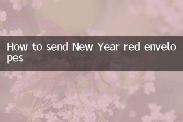 Como enviar envelopes vermelhos de Ano Novo