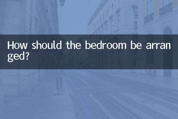 寝室はどのように配置すべきでしょうか？