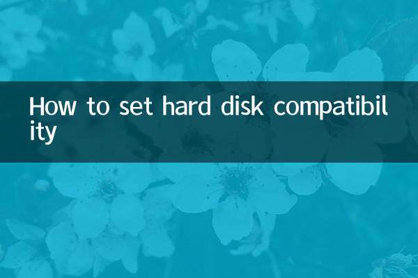 Как настроить совместимость жесткого диска