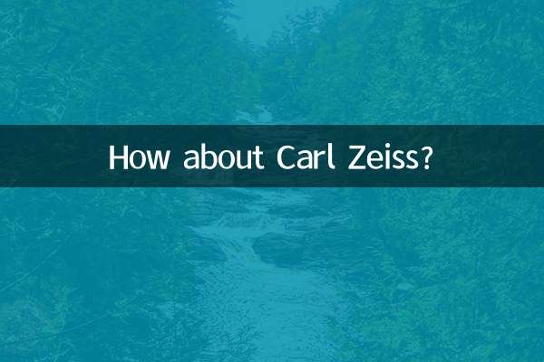 Wie wäre es mit Carl Zeiss?
