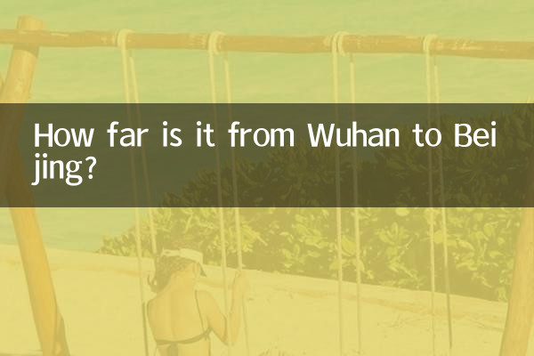 Quelle distance y a-t-il entre Wuhan et Pékin ?