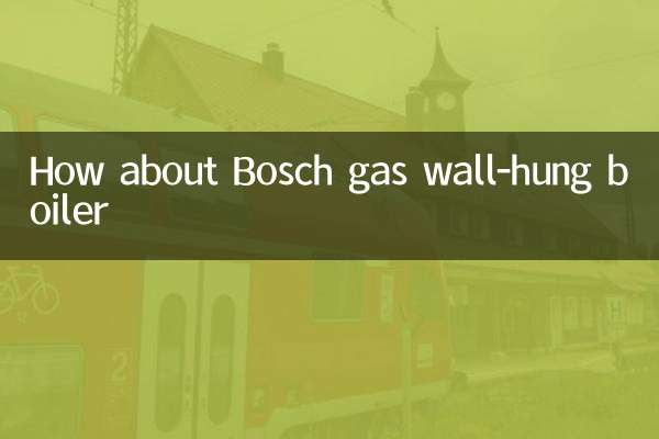 博世燃氣壁掛爐怎麼樣