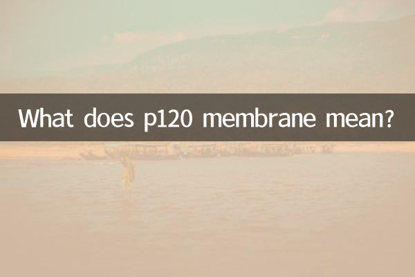 O que significa membrana p120?