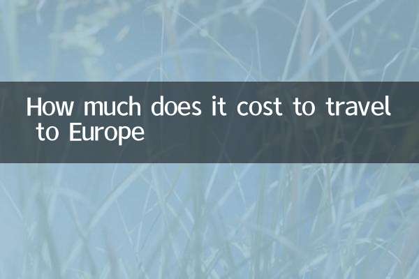 Quanto custa viajar para a Europa