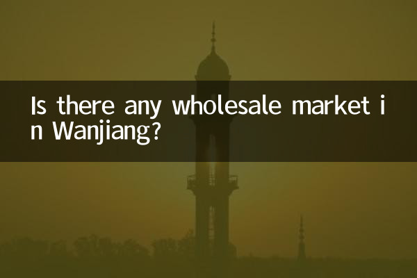 کیا وانجیانگ میں کوئی تھوک مارکیٹ ہے؟