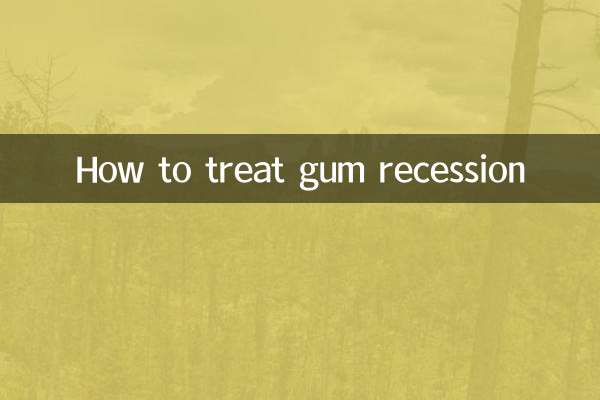 Wie man Zahnfleischrückgang behandelt