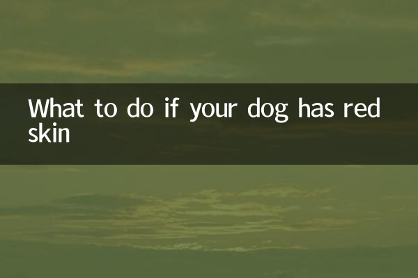 اگر آپ کے کتے کی جلد سرخ ہے تو کیا کریں