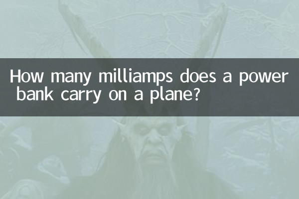 ¿Cuántos miliamperios lleva una power bank en un avión?