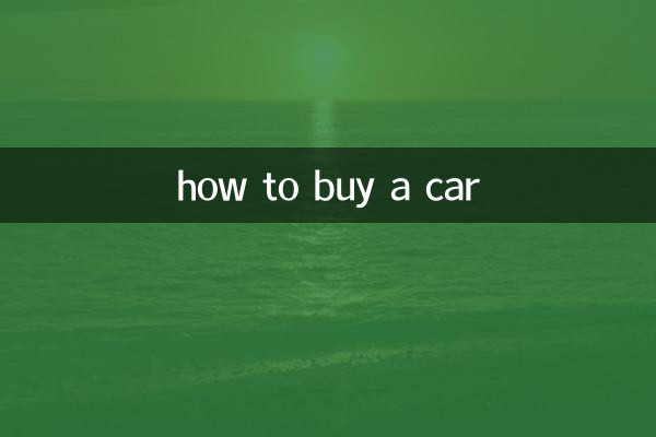 como comprar un auto