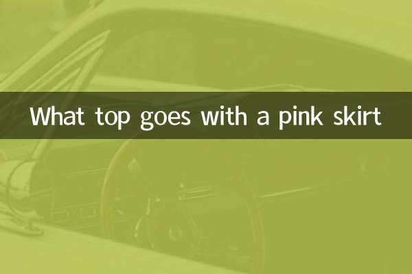 핑크 스커트에는 어떤 상의가 어울리는지