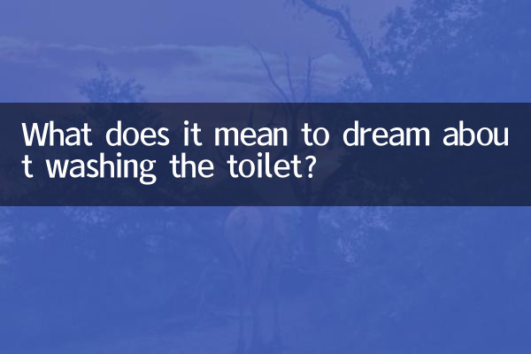 O que significa sonhar em lavar banheiro?