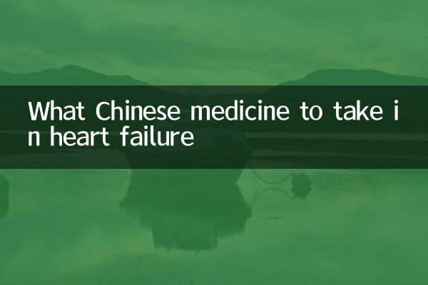 Ce que la médecine chinoise prendra l'insuffisance cardiaque