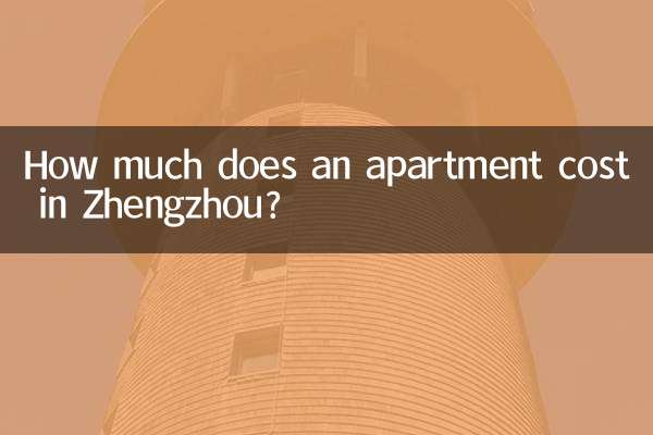 How much does an apartment cost in Zhengzhou?