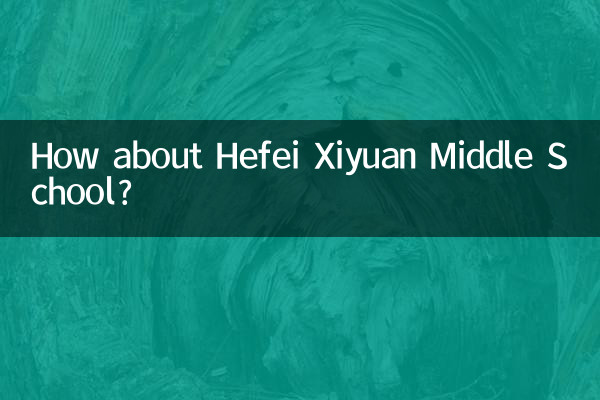 Qu’en est-il du collège Hefei Xiyuan ?