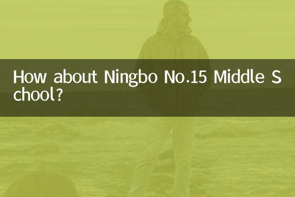 ¿Qué tal la escuela secundaria Ningbo No.15?
