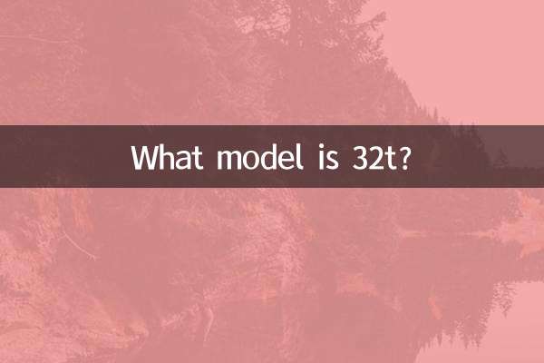 32t는 어떤 모델인가요?