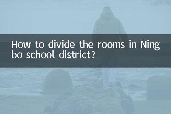 ¿Cómo dividir las habitaciones en el distrito escolar de Ningbo?