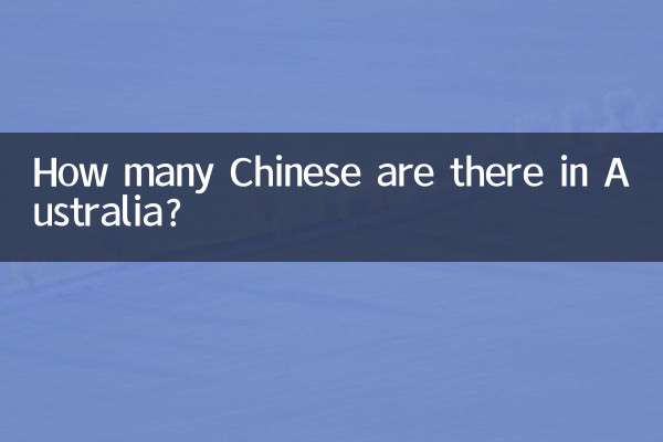澳洲華人有多少
