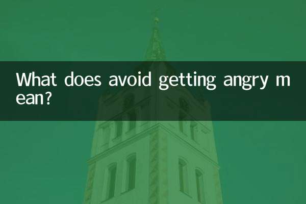 Was bedeutet es, nicht wütend zu werden?