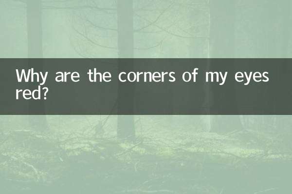 Por que os cantos dos meus olhos estão vermelhos?