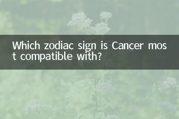 蟹座と最も相性が良いのはどの星座ですか?