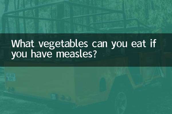 홍역에 걸리면 어떤 야채를 먹을 수 있나요?