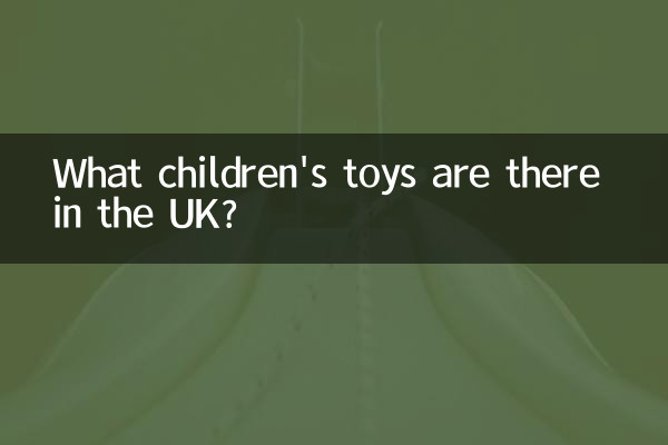 ¿Qué juguetes para niños hay en el Reino Unido?