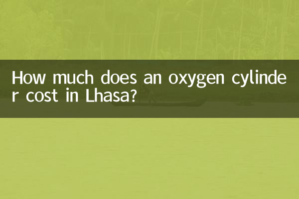 How much does an oxygen cylinder cost in Lhasa?