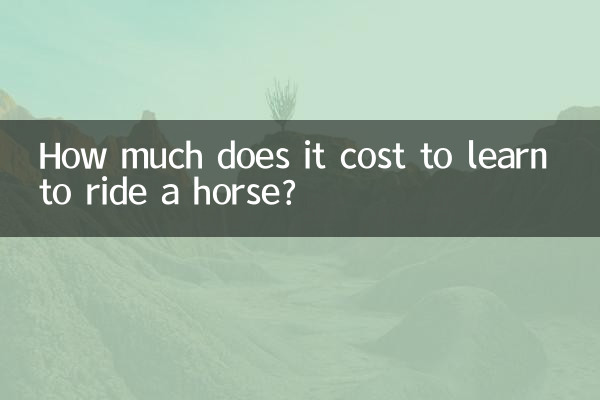 Quanto custa aprender a andar a cavalo?