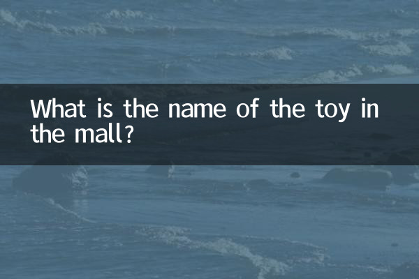 Come si chiama il giocattolo nel centro commerciale?