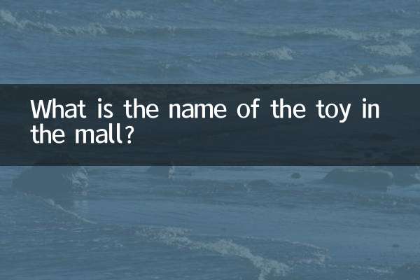 Come si chiama il giocattolo nel centro commerciale?
