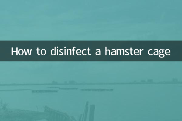 倉鼠籠怎麼消毒