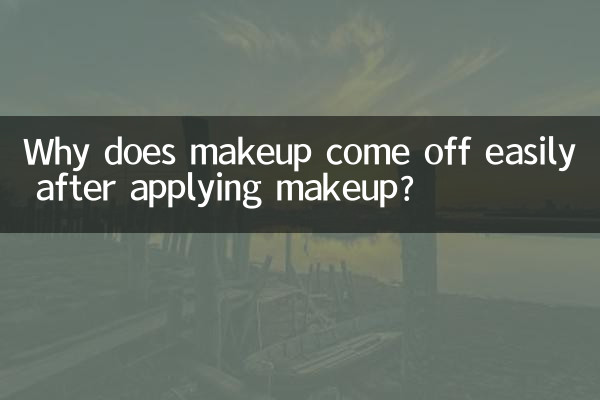 मेकअप लगाने के बाद मेकअप आसानी से क्यों उतर जाता है?