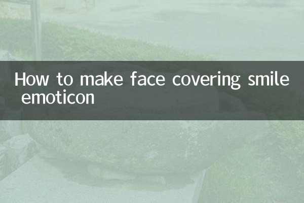 So erstellen Sie ein gesichtsbedeckendes Lächeln-Emoticon