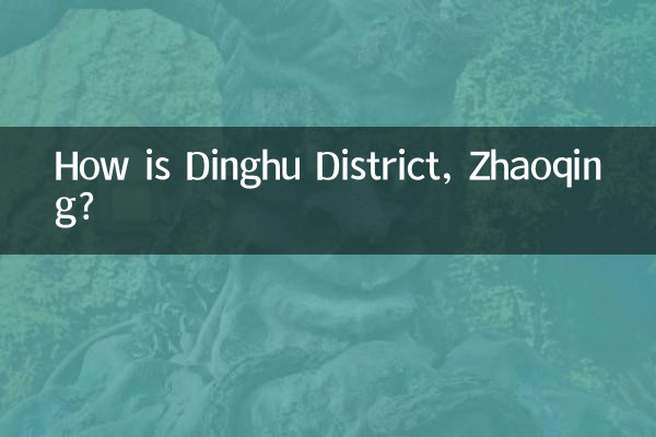How is Dinghu District, Zhaoqing?
