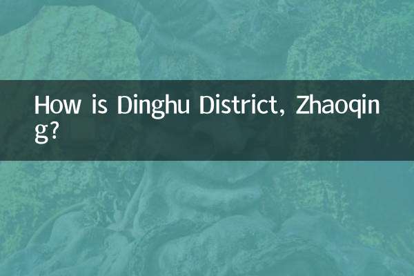 How is Dinghu District, Zhaoqing?