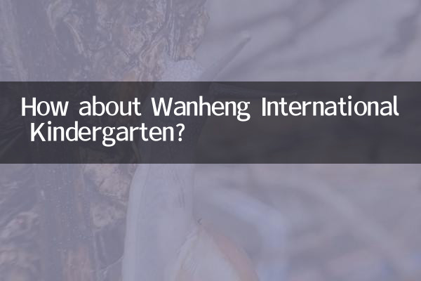 완헝국제유치원은 어때요?