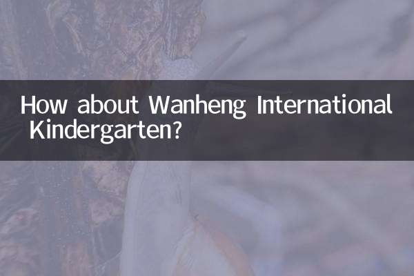 완헝국제유치원은 어때요?